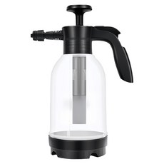 KEYIE 家用手持洗車泡沫噴壺/氣壓噴壺/噴霧式增壓噴壺/洗車清潔器/泡沫槍/噴水壺 33cm 白色 2L, 1個