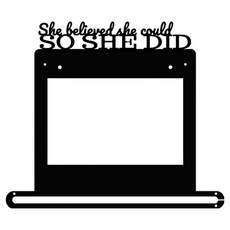 Soulrich 馬拉松號碼布及獎牌展示架 Type 2 + 含PVC塑膠袋 10入 35 x 30 cm, 單一顏色, 1個