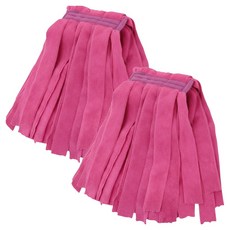 청소해결사 고중량 마포걸레 300g, 핑크, 2개