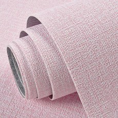 ROI라이프 방습 접착식 벽지, 핑크