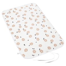 토브비 휴대용 접이식 매트 다림질 걸이식, 플라워