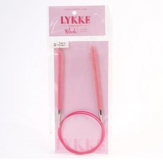 LYKKE 니트위트 BLUSH 줄바늘 80cm, 1개