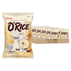 ORION 好麗友 O’RICE 米餅 原味, 129.6g, 10個