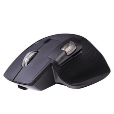 지클릭커 오피스프로 휠마스터 무한 스크롤 블루투스 무소음 버티컬 무선 마우스, 블랙, OP12