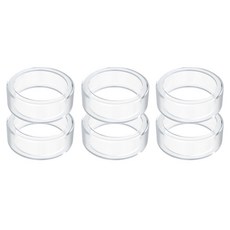 스페이스쉴드 ASUS ROG XBOX Ally X 호환 게이밍 아날로그 스틱 실리콘 갈림방지 링, 투명, 6개