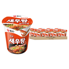 NONGSHIM 農心 蝦味杯麵 67g, 12入