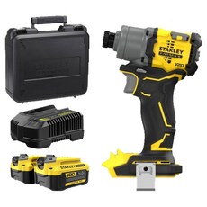 STANLEY SBI830M2K 20V 충전 임팩트드릴 전동 드라이버 4.0Ah + 배터리 2p 세트, 1세트