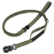 REDPUPPY 狗狗人造絲彈力牽繩, 卡其色, 1個