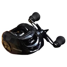 999피싱 문어 쭈꾸미 배스 선상 낚시 더블 핸들 입문용 중급자 가벼운 베이트 릴 우핸들, 블랙