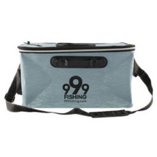 999피싱 대용량 접이식 낚시 살림통, 딥블루