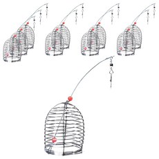 999피싱 스텐 원터치 맨 낚시 채비 통 카고망 대, 10개