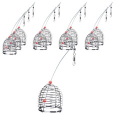 999피싱 스텐 원터치 맨 낚시 채비 통 카고망 소, 10개