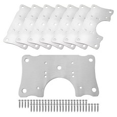 Beiru 門用 水槽 鉸鏈 加固板 鉸鏈板, 8個