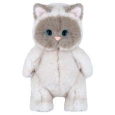 Teddy TaleS Lena Cat 暹羅貓絨毛娃娃 S, 混合色, 19.5cm, 1個