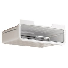 Mabso Shop 書桌桌子下方黏貼式桌面抽屜 單一尺寸(35 x 23.5 x 12.8 cm) BRP2688, 附蓋式, 1個