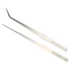 ZOOMAX Aqua 水族館鑷子 直型 + 彎型 套組, 1套