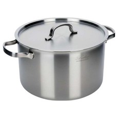 QUEEN SENSE 電磁爐 Veloc 全五層 IH 雙耳鍋, 銀色, 24cm, 1個