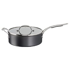Tefal 特福 電磁爐 3X Jamie Oliver Cooks Classic 硬質陽極氧化平底鍋, 26cm, 1個