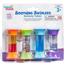 hand2mind 情緒調節舒壓管鑰匙圈4件組 IN97364, 1套, 混合色