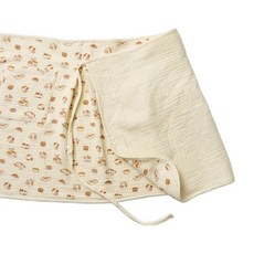 Modern House L 厚實4層紗布半身圍裙, 麵包胖貓, 1個