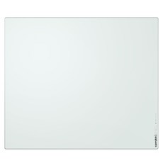 펄사 슈퍼글라이드 3 유리 마우스 패드 Type-S XL, 화이트, 1개
