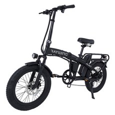 레이윙 러시 접이식 삼성셀 배터리 25Ah 전기자전거 고객직접설치, 팬텀 블랙, 알루미늄