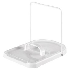 해강코퍼레이션 냄비뚜껑 거치대, 화이트, 1개