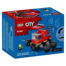 LEGO 60482 城市系列 消防車 Rides Fire Truck, 混和顏色, 1個