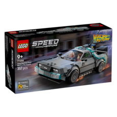 LEGO Speed系列 回到未來時光機 Time Machine from Back to the Future 77256, 混和顏色, 1個