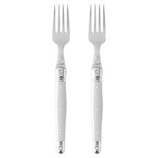 LAGUIOLE 拉吉爾 餐叉 JD13102W2P, 白色, 2個, 單品