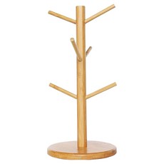 Haegang Corporation 原木杯架, 單一顏色, 1個