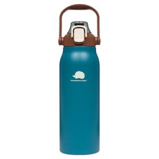 스칸디나비안포레스트 고슴도치 빅핸들 텀블러 MOZ-1700B, 1개, 1.7L, 피콕그 그린