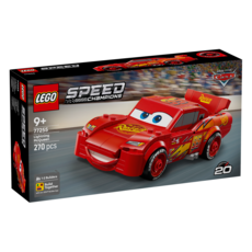 LEGO Speed系列 閃電麥坤 Lightning McQueen 77255, 混和顏色, 1個