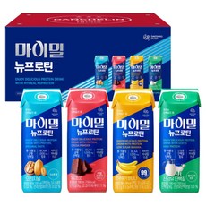 마이밀 뉴프로틴 버라이어티팩 190ml 4종 24p 세트, 1세트