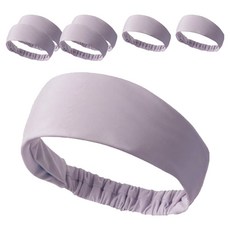 Brillion 女性運動髮帶 藍色 4入 + 隨機出貨 3入 組, 紫色, 隨機出貨, 1套