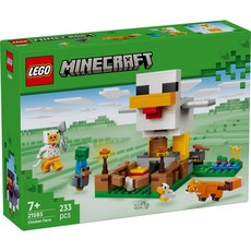 LEGO 21585 Minecraft系列 當個創世神 雞農場 Chicken Farm, 混和顏色, 1個