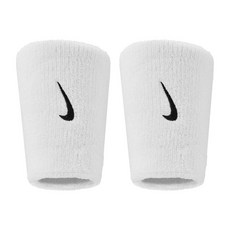 NIKE 耐吉 SWOOSH CLASSIC 加長腕帶 N1012406101OS, 白色, 2個