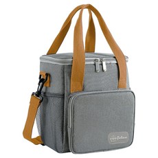 올키친 피크닉 보온 보냉 쿨러백, 1개, 그레이