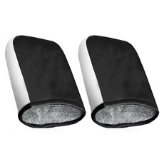 Active Lab 自行車皮革手套 雙手穿戴組, 純黑色, 1套