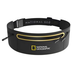 NATIONAL GEOGRAPHIC 國家地理 Running Belt 隨行運動腰包, 黑色, 1個