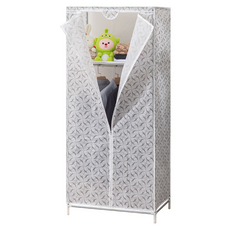 ROI라이프 T 자형 지퍼 방진 비키니 옷장 70 x 45 x 155 cm, 은행나무 잎