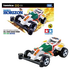 TOMICA Premium Unlimited 迷你四驅車 衝鋒四驅郎 Dash 0號 地平線, 1個, 混合顏色