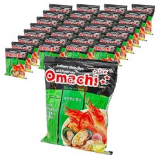오마치 라면 새우맛 79g, 30개