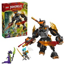 LEGO 71854 旋風忍者系列 阿剛的任務機械人和龍形冰忍 Cole's Mission Mech & Dragon Zane, 混合顏色, 1個
