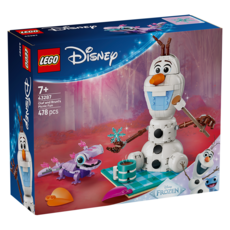 LEGO 迪士尼系列 雪寶和布魯尼的歡樂野餐 Olaf and Bruni’s Picnic Fun 43287, 混和顏色, 1個