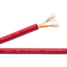 에이치디탑 페어 스피커 케이블 30C 15m, 레드, 1개, HT-30R015