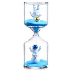 Noiwon 太空人計時器沙漏 6 x 15 cm 10分鐘, 藍色