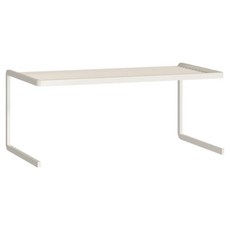 Treona 隔板式鞋子收納架 37cm, 白色, 2層