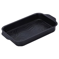 엘루하 탄소강 논스틱 생선 바베큐 스테이크 고기 불판 41 x 6 cm, 1개, 41cm