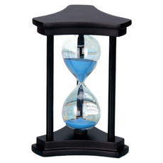 Noiwon 室內裝飾品 沙漏 13.6 x 22 cm 60分鐘, 黑藍色